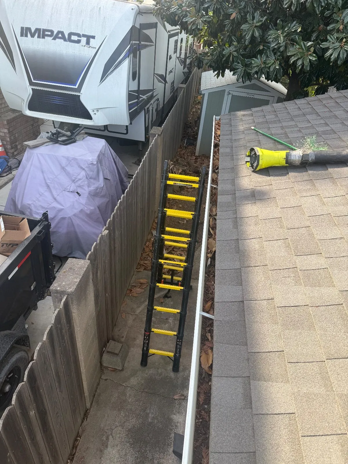 Before — Gutter Cleaning and Maintenance in Elk Grove, CA — October 2026