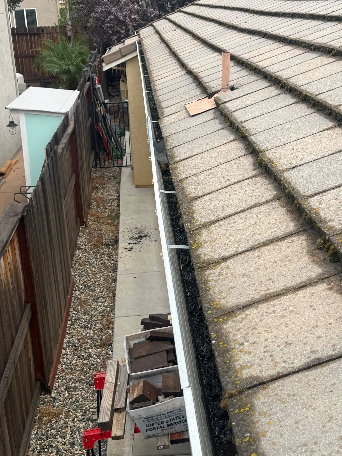 Before — Gutter Cleaning and Maintenance in Lincoln, CA — October 2026