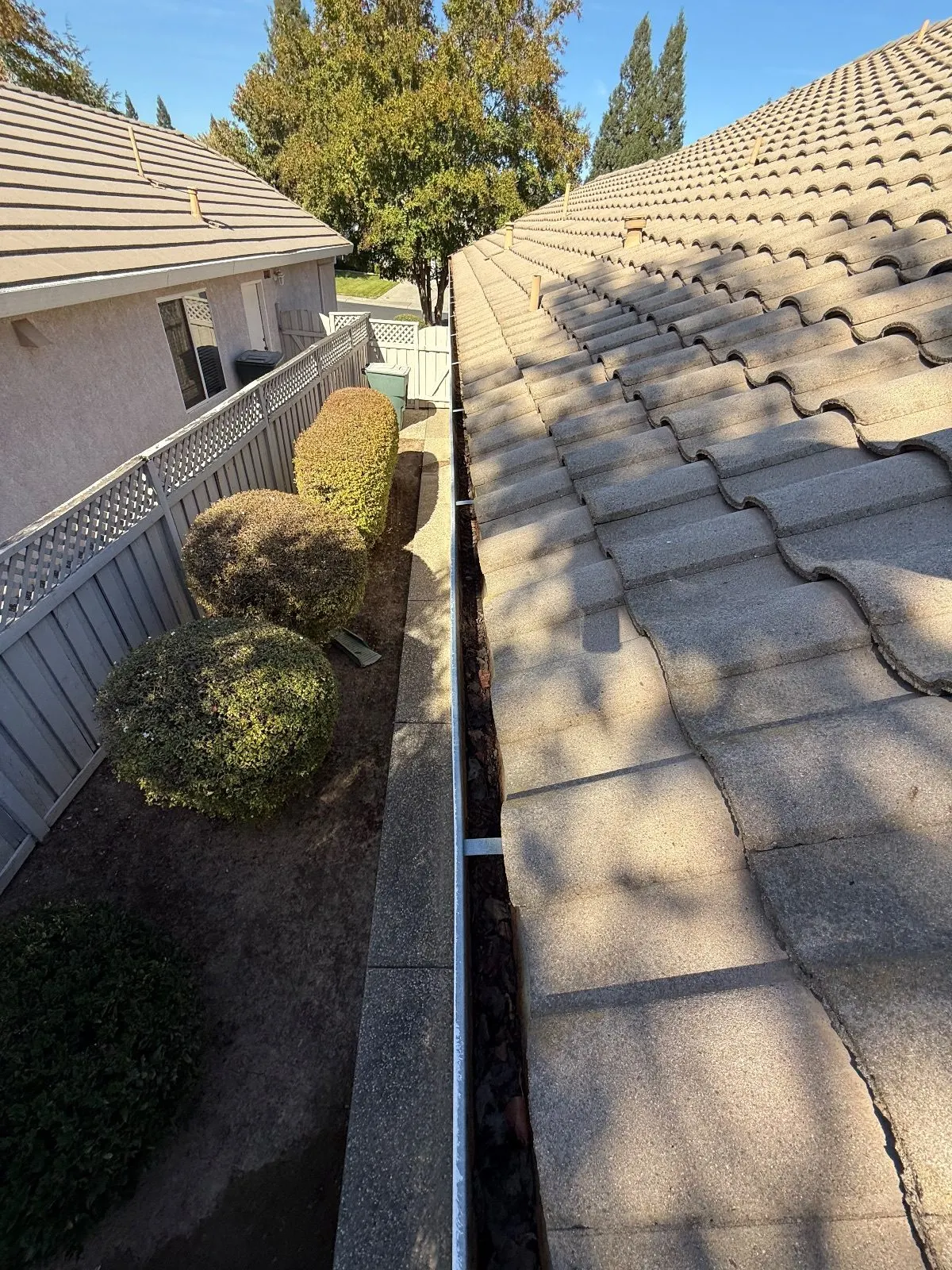 Before — Gutter Cleaning and Maintenance in Roseville, CA — October 2026